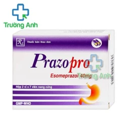 Thuốc Prazopro 40Mg -  Hộp 2 vỉ x 7 viên