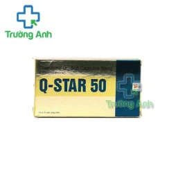 Thuốc Q-Star 50Mg - Hộp 3 vỉ x 10 viên.