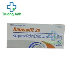 Thuốc Rabiswift 20Mg - Hộp 3 vỉ x 10 viên.