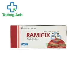 Thuốc Ramifix 2.5Mg - Hộp 3 vỉ x 10 viên