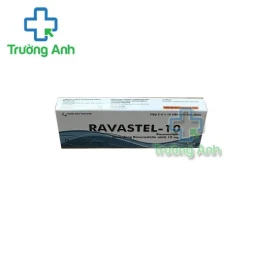 Thuốc Ravastel-10 - Hộp 2 vỉ x 14 viên