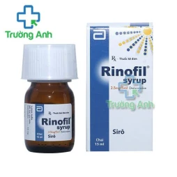 Thuốc Rinofil Syrup -  Hộp 1 chai 15ml