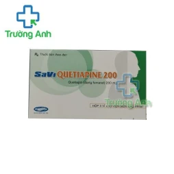 Thuốc Savi Quetiapine 200Mg - Hộp 3 vỉ x 10 viên