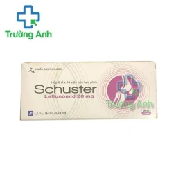 Thuốc Schuster 20Mg - Hộp 6 vỉ x 10 viên