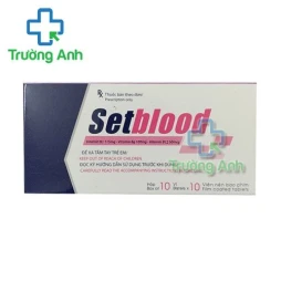 Thuốc Setblood -   Hộp 10 vỉ x 10 viên