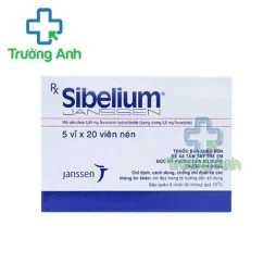 Thuốc Sibelium Janssen -   Hộp 5 vỉ x 20 viên