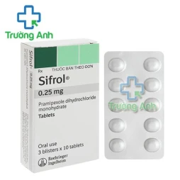 Thuốc Sifrol 0.25Mg -  Hộp 30 viên