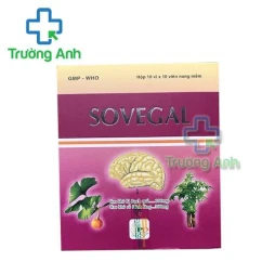 Thuốc Sovegal - Hộp 10 vỉ x 10 viên nang mềm