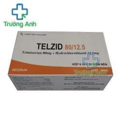Thuốc Telzid 80/12.5 - Hộp 6 vỉ x 10 viên