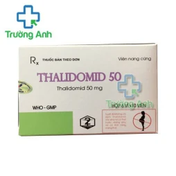 Thuốc Thalidomid 50Mg -  Hộp 6  vỉ x 10 viên
