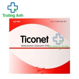 Thuốc Ticonet -  Hộp 10 vỉ x 10 viên