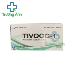 Thuốc Tivogg-1 Mg - Hộp 10 vỉ x 10 viên