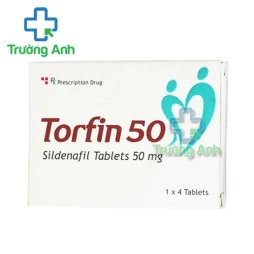 Thuốc Torfin 50Mg - Hộp 1 vỉ x 4 viên