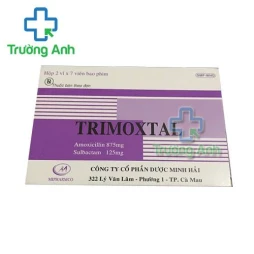Thuốc Trimoxtal 875Mg/125Mg - Hộp 2 vỉ x 7 viên