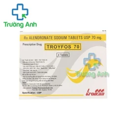 Thuốc Troyfos 70 Mg -  Hộp 1 vỉ x 4 viên