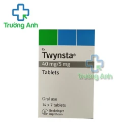 Thuốc Twynsta 40Mg/5Mg Tablets -   Hộp 14 vỉ x 7 viên