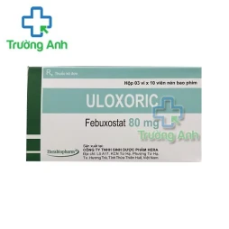 Thuốc Uloxoric 80Mg - Hộp 3 vỉ x 10 viên