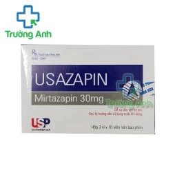 Thuốc Usazapin 30Mg -   Hộp 3 vỉ x 10 viên