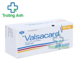 Thuốc Valsacard 80Mg -  Hộp 4 vỉ x 7 viên