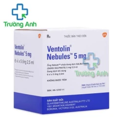 Thuốc Ventolin Nebules 5Mg (Salbutamol) -  GlaxoSmithKline Australia Pty., Ltd 