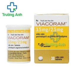 Thuốc Viacoram 3.5Mg/2.5Mg - Hộp 1 lọ x 30 viên