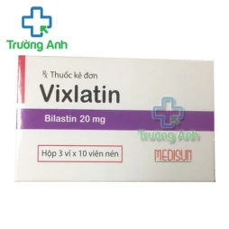 Thuốc Vixlatin 20Mg -  Hộp 3 vỉ x 10 viên.