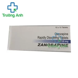 Thuốc Zanobapine 10Mg - Hộp 10 vỉ x 10 viên.