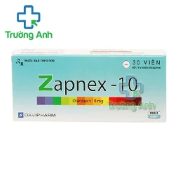 Thuốc Zapnex 10Mg - Hộp 6 vỉ x 10 viên.
