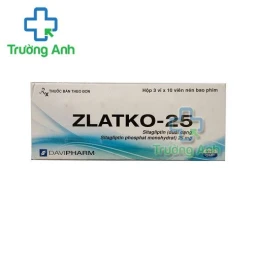Thuốc Zlatko-25 Mg - Công ty CP Dược phẩm Đạt Vi Phú 