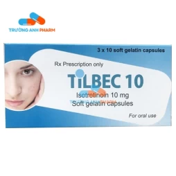Thuốc Tilbec 10 Mg -  Hộp 3 vỉ x 10 viên