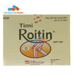 Thuốc Timi Roitin -  Hộp 24 vỉ x 5 viên