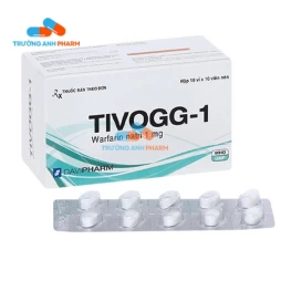 Thuốc Tivogg-1 Mg - Hộp 10 vỉ x 10 viên
