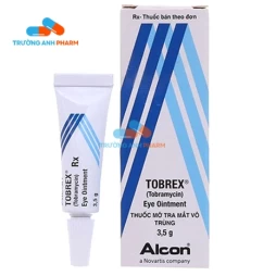 Tobrex Eye Ointment 3,5g Alcon - Thuốc điều trị nhiễm khuẩn mắt
