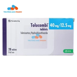 Thuốc Tolucombi 40Mg/12.5Mg - Hộp 4 vỉ x 28 viên