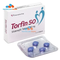 Thuốc Torfin 50Mg - Hộp 1 vỉ x 4 viên