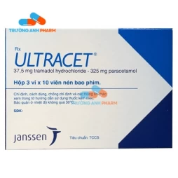 Thuốc Ultracet Tab - Hộp 3 vỉ x 10 viên