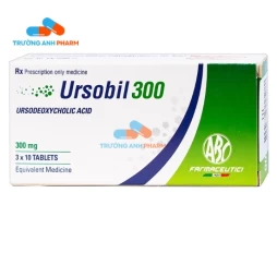 Thuốc Ursobil 300 Mg - Hộp 2 vỉ x 10 viên