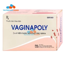 Thuốc Vaginapoly -   Hộp 1 vỉ x 6 viên nang mềm