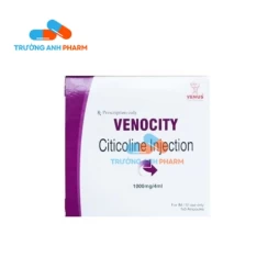 Thuốc Venocity Citicoline Injection - Hộp 5 ống tiêm