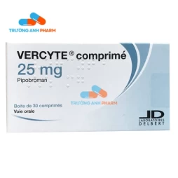 Vercyte 25mg Delbert - Thuốc điều trị đa hồng cầu nguyên phát