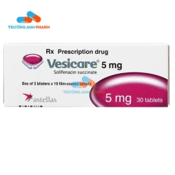 Thuốc Vesicare 5Mg - Hộp 3 vỉ x 10 viên