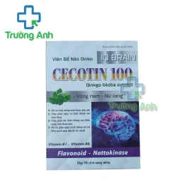 Viên Bổ Não Ginko Cecotin 100 - Hộp 30 viên