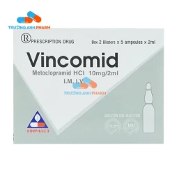 Thuốc Vincomid 10Mg/2Ml - Hộp 12 ống x 2ml