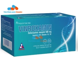 Vinroxamin 500mg - Thuốc tiêm điều trị nhiễm độc sắt của VINPHACO