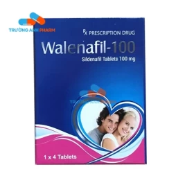 Thuốc Walenafil-100 Mg - Hộp 1 vỉ x 4 viên