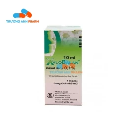 Thuốc Xylobalan 0,1% - Hộp 1 lọ nhựa 10ml, Dung dịch nhỏ mũi