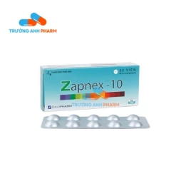 Thuốc Zapnex 10Mg - Hộp 6 vỉ x 10 viên.