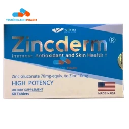 Thực Phẩm Bảo Vệ Sức Khỏe Zincderm - Hộp 60 viên