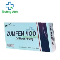 Zumfen 400mg Medisun - Thuốc điều trị các bệnh nhiễm khuẩn hiệu quả