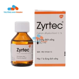 Thuốc Zyrtec -  Hộp 1 lọ 60ml